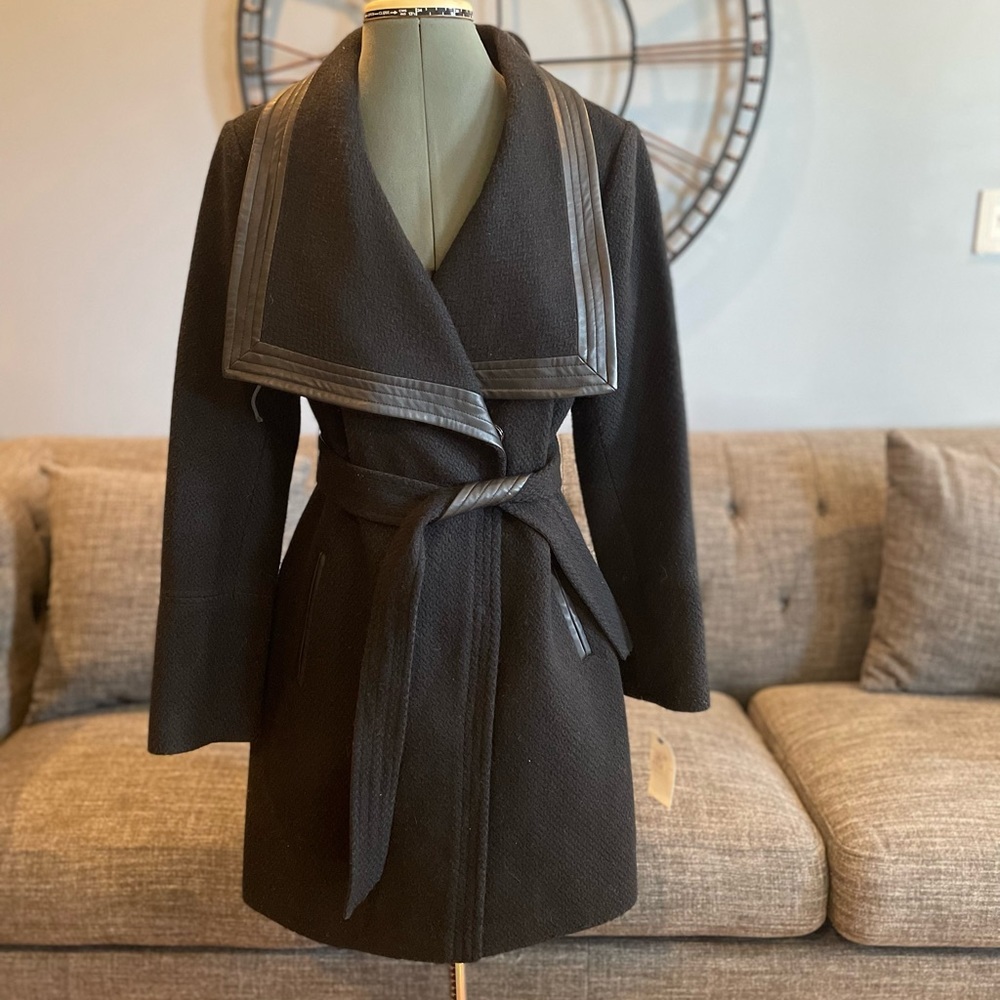 Jessica Simpson black pea coat-NWT!